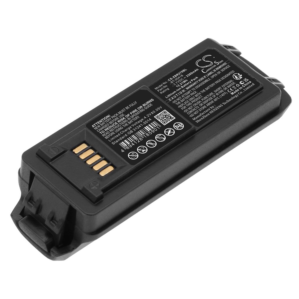 Batteri til Zebra BT-00418,BTRY-MC2X-35MA-0,BTRY-MC2X-35MA-01,BTRY-MC2X-49MA-01 3300 mAh