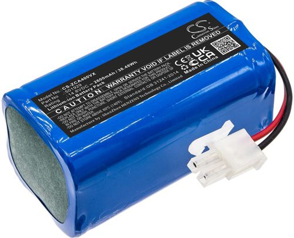 Batteri til Concept UR1860ZT-4S1P-AAF,18650B4-4S1P-AAF4,EBVB-266 2600 mAh