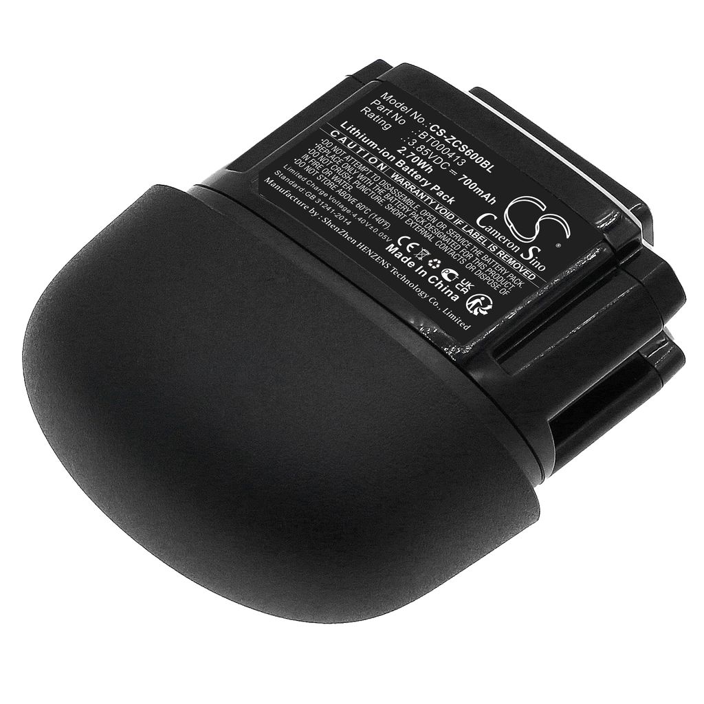Batteri til Zebra BT000413,BTRY-CS60EABOE-04,BT-000413-00 700 mAh