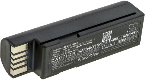Batteri til Zebra BTRY-36IAB0E-00,82-166537-01,BT-000341-01 3400 mAh