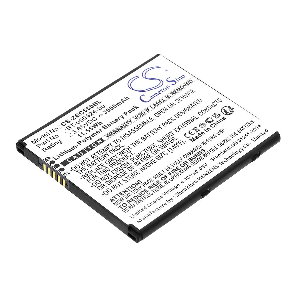 Batteri til Zebra BT-000424-00 3000 mAh
