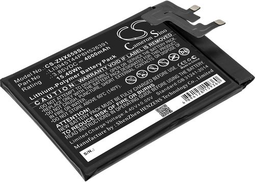 Batteri til ZTE LI3945T44P8H526391 4000 mAh
