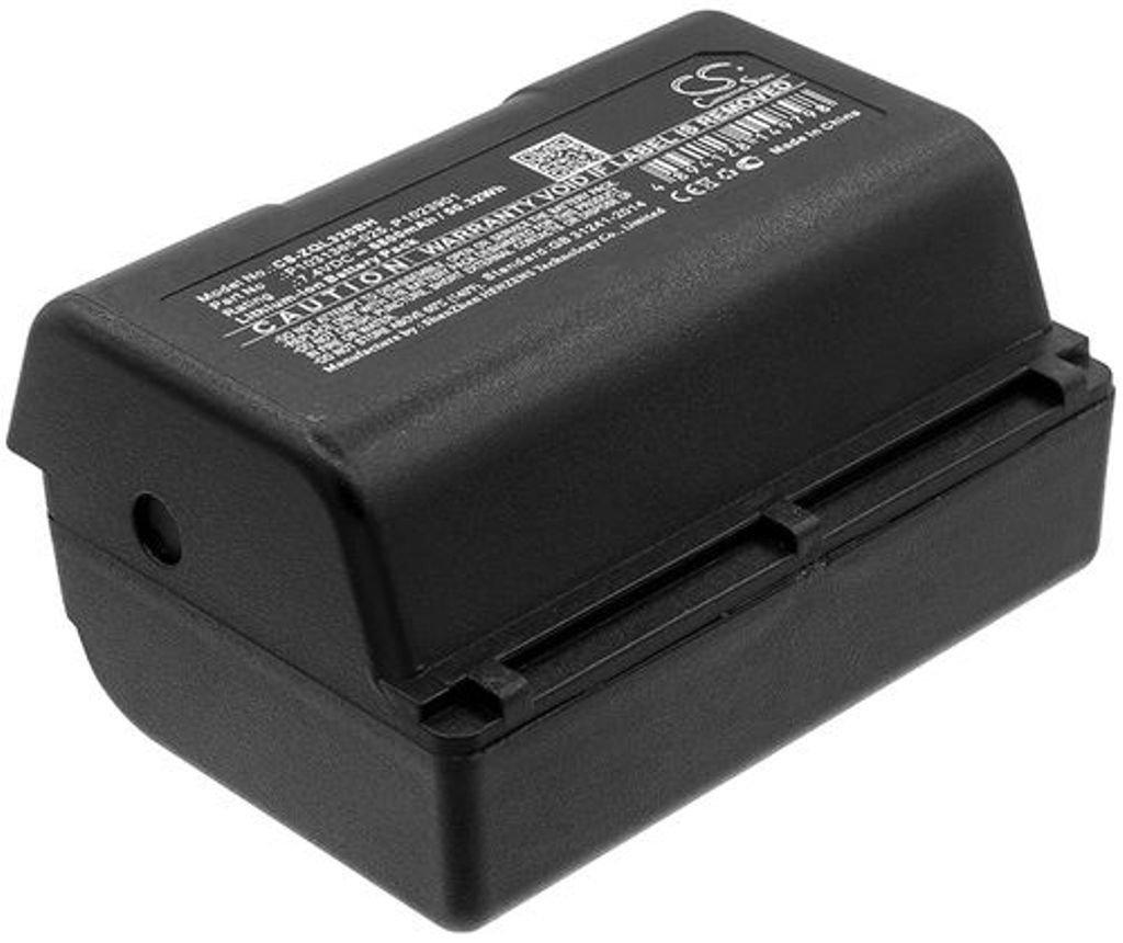Batteri til Zebra P1031365-025,P1023901,P1023901-LF,AT16004,P1051378,P1031365-069,BTRY-MPP-34MA1-01,BTRY-MPP-34MAHC1-0 6800 mAh