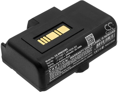 Batteri til Zebra CT17497-1,AK18026-002 3400 mAh