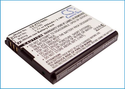 Batteri til ZTE 850 mAh