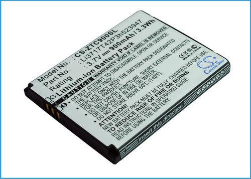 Batteri til ZTE Li3717T42P3h523947 900 mAh