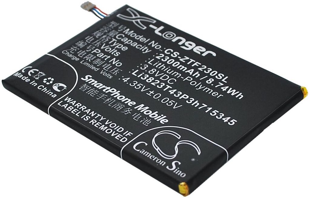 Mobilt bredbånd-batteri CS-ZTF230SL 2300 mAh