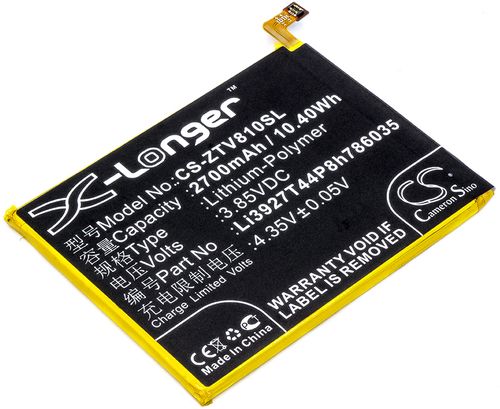 Batteri til ZTE Li3927T44P8h786035 2700 mAh